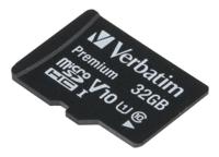 44013 Verbatim 32 GB MicroSDHC Micro SD Card, Class 10
