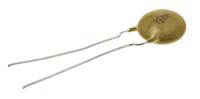 f102k43y5rp6uk5r Vishay Single Layer Ceramic Capacitor (SLCC) 1nF 2kV dc ±10% Y5R Dielectric, F, Through Hole +125°C Max Op. Temp.
