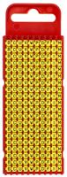 561-01002-wic1-bcuvwpdfim-pa66-ye HellermannTyton WIC1 Snap On Cable Markers, Yellow, Pre-printed "B; C; D; F; I; M; P; U; V; W", 2 → 2.8mm Cable,