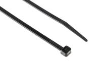 811-1666 RS PRO Cable Tie, 203mm x 4.6 mm, Black Nylon, Pk-1000