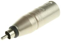na2mpmm Neutrik AV Adapter, Male XLR to Male RCA