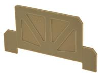 9503330000 Weidmuller AP KDKS Series End Cover for Use with DIN Rail Terminal Blocks
