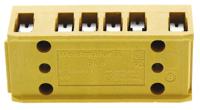 7906090000 Weidmuller SAK Series Non-Fused Terminal Block, 6-Way, 32A, 22 → 12 AWG Wire, Screw Termination