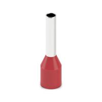 2100069 Phoenix Contact, AI-GB Insulated Ferrule, 8mm Pin Length, 1.8mm Pin Diameter, Red