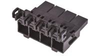 42816-0412 Molex, Mini-Fit Sr Receptacle Connector Housing, 10mm Pitch, 4 Way, 1 Row