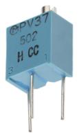 pv37w502c01b00 5kΩ, Through Hole Trimmer Potentiometer 0.25W Top Adjust Bourns, PV37