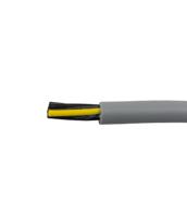 470097yy-ge321 Alpha Wire Pro-Met Control Cable, 9 Cores 0.75 mm² 18 AWG, Unscreened, 50 m, Grey Polyvinyl Chloride Sheath