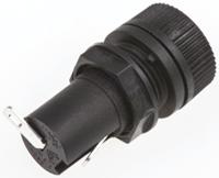 htc-30m Eaton 6.3A Panel Mount Fuse Holder for 5 x 20mm Fuse, 1P, 250V ac