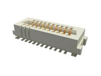 10162581-3134121lf Amphenol Communications Solutions Conan Lite Series Straight, Vertical PCB Mount PCB Socket, 21-Contact, 1mm Pitch,