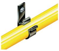 211-70200-8d10-pom-bk HellermannTyton Black Polyacetal D-shaped clip, 10mm Max. Bundle
