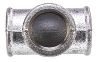 770130206 Georg Fischer Galvanised Malleable Iron Fitting Tee, Female BSPP 1in to Female BSPP 1in to Female BSPP 1in