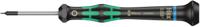 05345284001 Wera Hexagon Precision Screwdriver, 0.028 in Tip, 40 mm Blade, 137 mm Overall