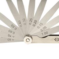 t3527m-413 CK T3527M 413 Steel Feeler Gauge, 13 Blades