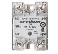 84137320 Sensata Crydom GN Series Solid State Relay, 50 A rms Load, Panel Mount, 660 V ac Load, 32 V dc Control