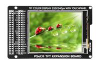 mikroe-1484 MikroElektronika MIKROE-1484, PSoC TFT 2.8in Expansion Board With MI0283QT-9A for CY8CKIT-050 PSoC® 5LP