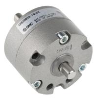 crb2bw20-180sz SMC CRB Series 0.7 MPa Double Action Pneumatic Rotary Actuator, 180° Rotary Angle, 20mm Bore
