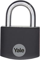 ye3b381191bk Yale Padlock Aluminium Padlock, 6mm Shackle, 42mm Body