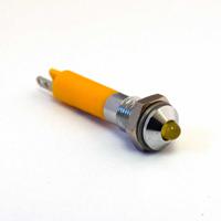 19020352 CML Innovative Technologies 1902X35X Series Yellow Panel Mount Indicator, 24V dc, 6mm Mounting Hole Size, IP40