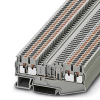 3210208 Phoenix Contact  PT 2.5-QUATTRO-TG Series Grey, 0.14 → 4mm², Single-Level, Push In Termination