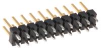 77313-101-20lf Amphenol Communications Solutions Bergstik Series Straight Through Hole Pin Header, 20 Contact(s), 2.54 mm Pitch, 2 Row,