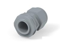 1sng626158r0000 Entrelec 1SNG Series Grey PA 6 Cable Gland, PG13.5 Thread, 6mm min., 12mm max., IP66, IP68