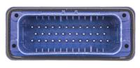 776163-5 TE Connectivity, AMPSEAL Automotive Connector Plug Blue Panel Mount 35 Way, Solder Termination