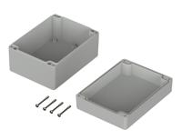 02238094 Bopla Euromas Series Light Grey Polycarbonate V0 Enclosure, IP66, IK07, Light Grey Lid, 160 x 120 x 90mm