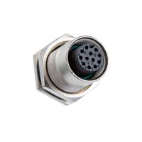 m12a-02pffp-sf8001 Amphenol Industrial Circular Connector, 2 Contacts, Panel, M12 Connector, Socket, Female, IP67, M Series