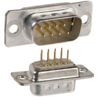 172-009-112r001 Norcomp 172 9 Way Panel Mount D-sub Connector Plug, 10.9mm Pitch