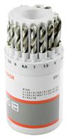 2607018361 Bosch 19-Piece Twist Drill Bit Set for Metal, 10mm Max, 1mm Min, HSS-G Bits