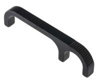 b4-50-403-15 Southco Black Aluminium Handle 27 mm Height, 6.4mm Width, 105mm Length