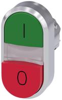 3su1050-3bb42-0ak0 Siemens SIRIUS ACT 3SU10 Series Momentary Push Button Head, 22mm Cutout, IP66, IP67, IP69K