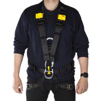 c071ba00 Petzl C071BA00 Front, Rear, Centre Waist, Side Attachment Safety Harness, 100kg Max