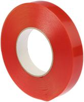 hb397f-25 Hi-Bond HB397F Transparent Double Sided Polyester Tape, 0.23mm Thick, 15.6 N/cm, PET Backing, 25mm x 50m