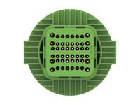 2-2366509-3 TE Connectivity, 2-2366509 Connector Housing Receptacle Green Cable Mount 48 Way, Cable Termination