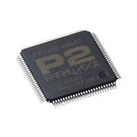 p2x8c4m64p Parallax Inc P2X8C4M64P, 32 bit Multi-Core, Propeller Multicore Microcontroller Microcontroller, 25 MHz, 16kB ROM,