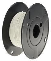 m8104412-22-9 TE Connectivity M81044 Series White 0.33 mm² Hook Up Wire, 22 AWG, 19 / 34 AWG, 100m, Polyalkene Insulation,