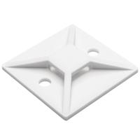 151-00324 HellermannTyton White Cable Tie Mount 37.7 mm x 37.7mm, 8.9mm Max. Cable Tie Width