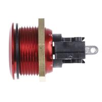 76-95134044r ITW Switches 76-95 Series Push Button Switch, Momentary, Panel Mount, 19.2mm Cutout, SPDT, 250V ac, IP67