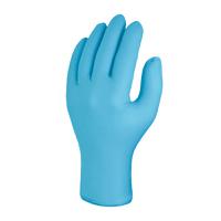 skg00424d Skytec TX424 Blue Powder-Free Nitrile Disposable Gloves, Size S, 100 per Pack