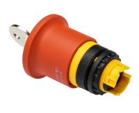 121468-m22-pvs45p-ms1 Eaton RMQ Titan M22 Series Key Release Emergency Stop Push Button, 22mm Cutout, IP67