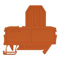 2002-992 WAGO TOPJOB S Series End Plate for Use with DIN Rail Terminal Block
