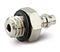m-5au-3 SMC M Series Straight Threaded Adaptor, M5 Male to Push In 3 mm, Threaded-to-Tube Connection Style