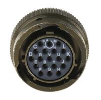 85106ec1419s50 Souriau Sunbank by Eaton, 851, Copper Alloy 19 Way Cable Mount MIL Spec Circular Connector Plug, Socket Contacts,Shell
