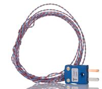 262-3219 RS PRO Type T Exposed Junction Thermocouple 2m Length, 1/0.2mm Diameter, -75°C → +250°C