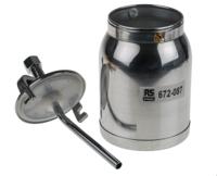 672-087 RS PRO 1/4in Air Inlet (BSP) Spray Gun, With 2 mm Tip