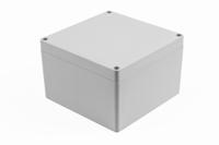 1554qa2gy Hammond 1554 Series Polycarbonate Enclosure, IP68, 5.51 x 5.51 x 3.54in