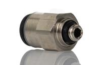 3101-06-19 Legris LF3000 Series Straight Threaded Adaptor, M5 Male to Push In 6 mm, Threaded-to-Tube Connection Style