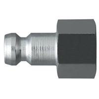 21sfiw13exx Legris Stainless Steel Female, Male Pneumatic Quick Connect Coupling, 1/4 in Female Hose Barb