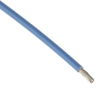 flt0111-050-6 TE Connectivity FlexLite Series Blue 0.5 mm² Equipment Wire, 20 AWG, 19/0.19 mm, 100m, Polyolefin Insulation,
